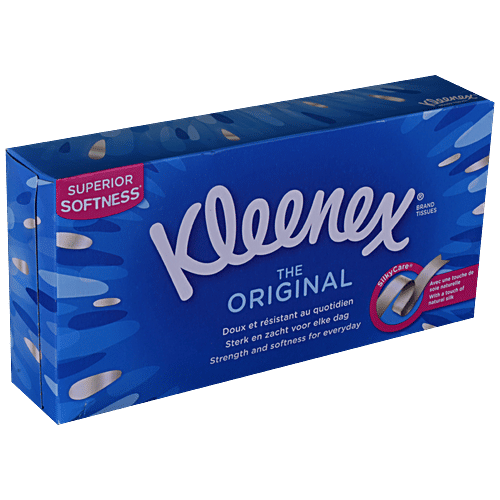 Buy Kleenex Original Facial Tissue For Quick Absorption Soft