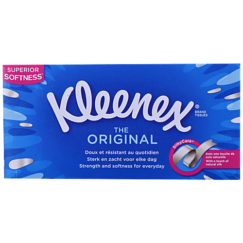 Buy Kleenex Original Facial Tissue For Quick Absorption Soft