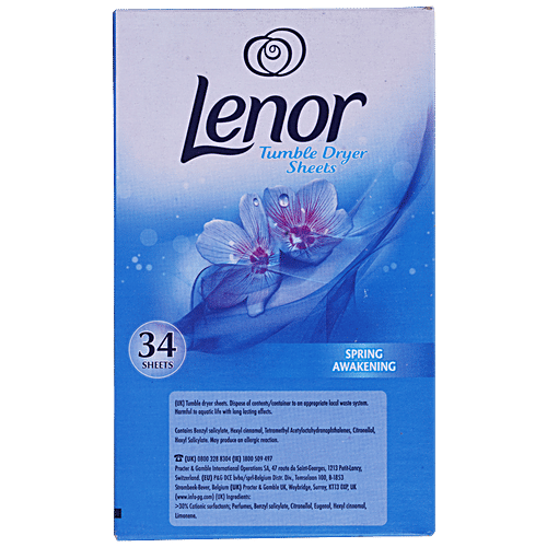 Buy Lenor Tumble Dryer Sheets Spring Awakening Online at Best Price