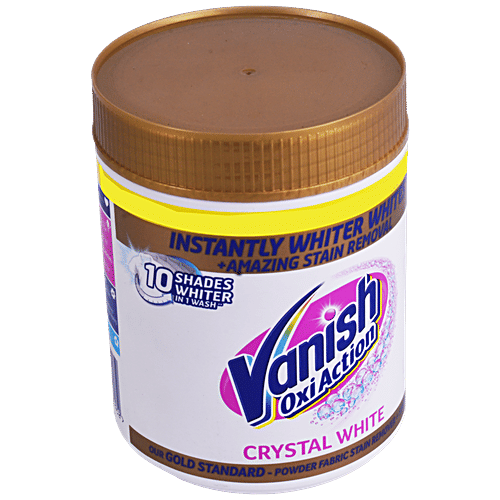 Buy Vanish Gold Standard Stain Remover Powder 10 Shades Whiter Online at Best Price of Rs 599