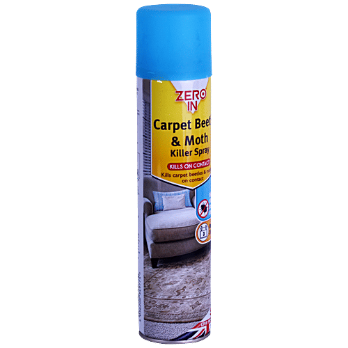 Buy Zero In Carpet Beetle & Moth Killer Spray Kills On Contact, Effective & Easy To Use Online