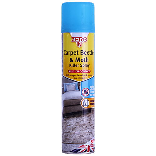 Buy Zero In Carpet Beetle & Moth Killer Spray Kills On Contact