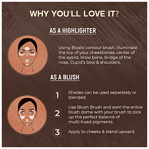 ColorBar Glow Crazy Palette - Long-Lasting, Baked Formula, 22.8 g Stunner - 002