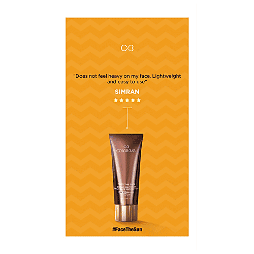 Buy ColorBar Face The Sun Broad Spectrum Daily Face Protector Sunscreen