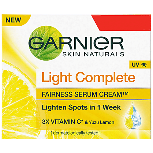 Buy Garnier Skin Naturals Light Complete, Fairness Serum Cream