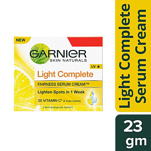 Buy Garnier Skin Naturals Light Complete, Fairness Serum Cream