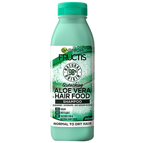 Buy Garnier Fructis Quenching Aloe Vera Hair Food Shampoo, For Normal