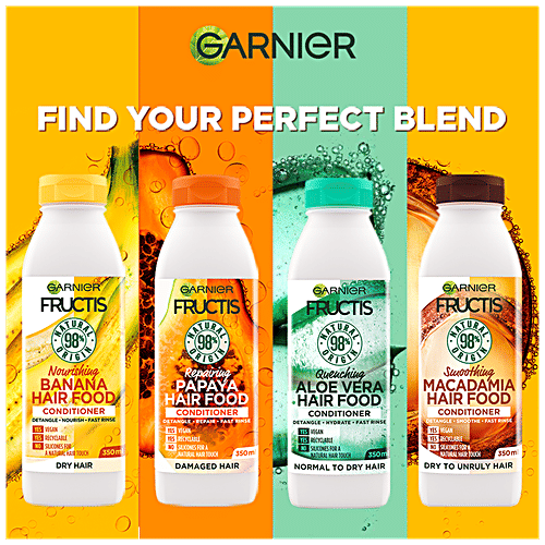 Buy Garnier Fructis Nourishing Papaya Hair Food Conditioner, For Dry Hair, Detangles