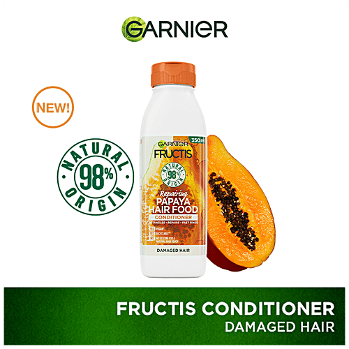 Buy Garnier Fructis Nourishing Papaya Hair Food Conditioner, For Dry Hair, Detangles