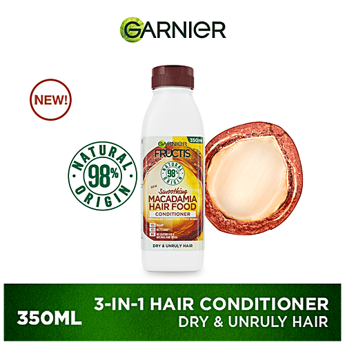 Buy Garnier Fructis Smoothing Macadamia Hair Food Conditioner, For