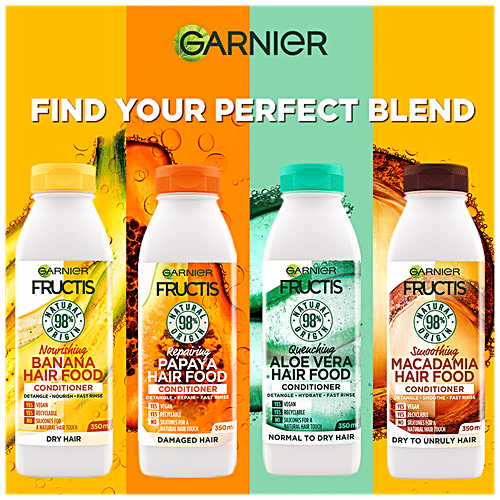 Buy Garnier Fructis Smoothing Macadamia Hair Food Conditioner, For