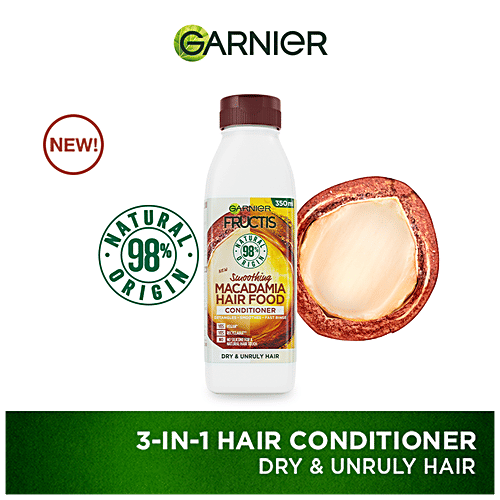 Buy Garnier Fructis Smoothing Macadamia Hair Food Conditioner, For
