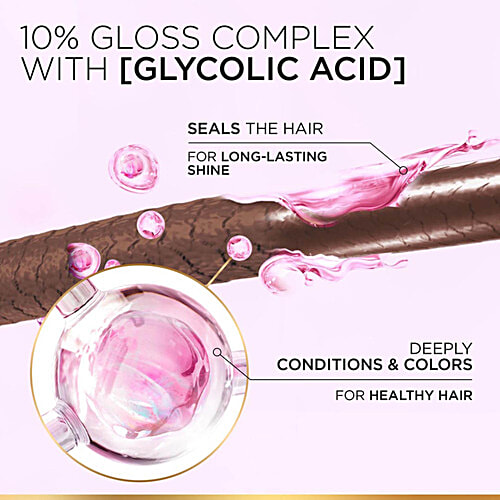 L'Oreal Paris Casting Creme Gloss - No Ammonia, Ultra Visible Hair Colour, Optimal Grey Coverage, 3 pcs (100 g + 60 ml)