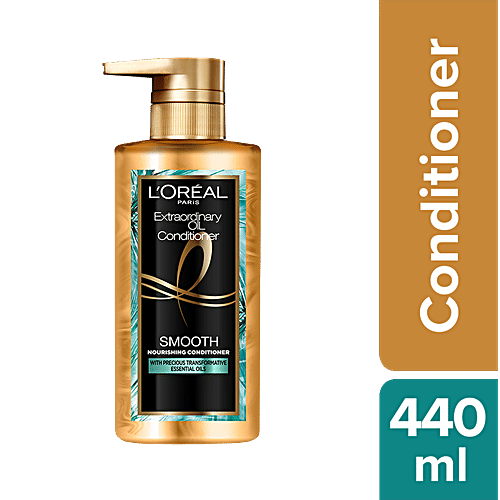 Buy Loreal Paris Extraordinary Oil Conditioner Smooth, With Precious Essential Oils, Paraben