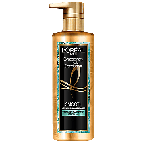 Buy Loreal Paris Extraordinary Oil Conditioner Smooth, With Precious Essential Oils, Paraben