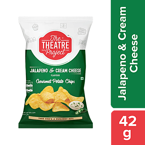 Buy The Theatre Project Gourmet Potato Chips Jalapeno & Cream Cheese