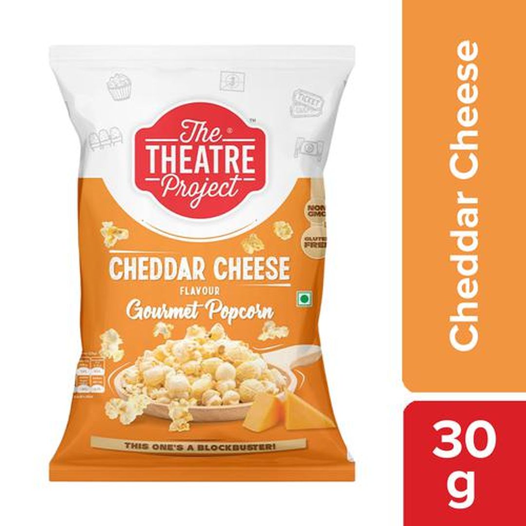 The Theatre Project Gourmet Popcorn - Cheddar Cheese, 30 g 
