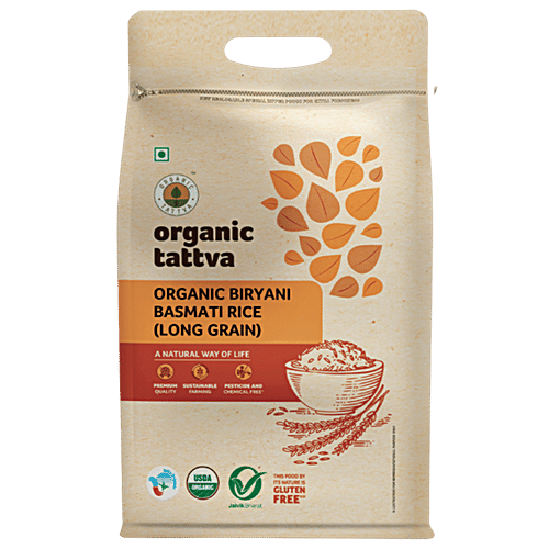 Buy Organic Tattva Biryani Basmati Rice Vegan, GlutenFree, Rich In Flavour Online at Best
