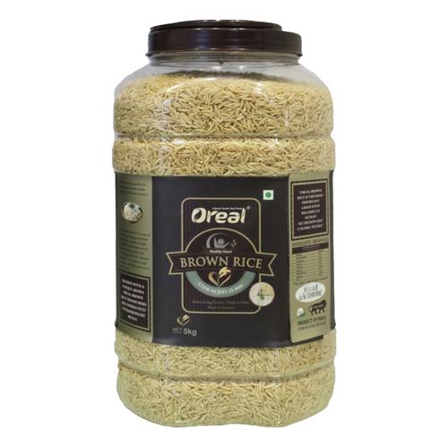 OREAL Brown Rice - For Healthy Heart, High Level Of Magesium, 5 kg Pouch 