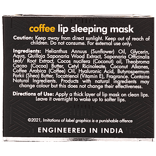 Buy MCaffeine Coffee Lip Sleeping Mask Repairs Dry & Chapped Lips