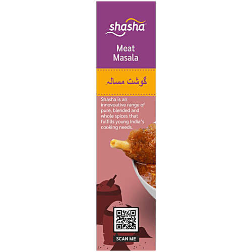 SHASHA Meat Masala - Premium Quality, Aromatic Spice Blend, For Gravies, 100 g Box 