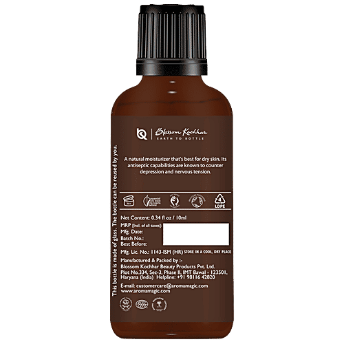 Aroma Magic  Sandalwood Essential Oil - Moisturises & Purifies Skin, Calms Depression, 10 ml  