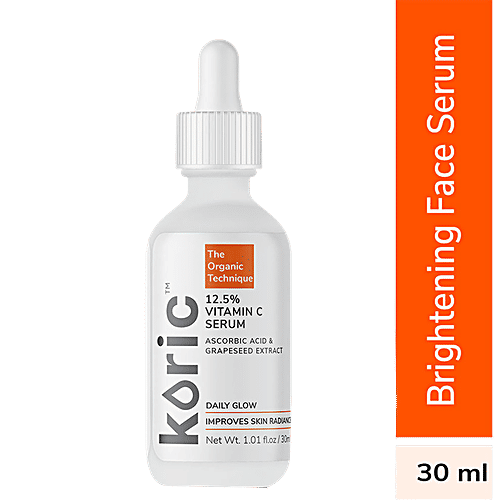 Buy Koric Daily Glow 12.5 Vitamin C Serum I With Grapeseed Extract