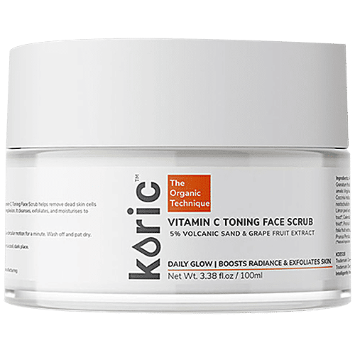 Buy Koric Daily Glow Vitamin C Toning Face Scrub pH 4.6 Bright