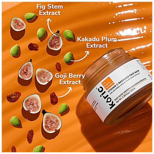 Koric Daily Glow Vitamin C Radiance Face Mask pH 6.0 - Hydrates, Nourishes & Tones Skin, 100 ml  