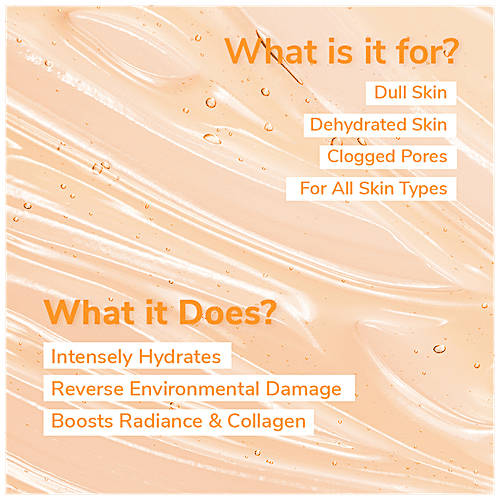 Koric Daily Glow Vitamin C Radiance Face Mask pH 6.0 - Hydrates, Nourishes & Tones Skin, 100 ml  