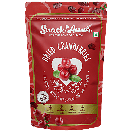 Buy SnackAmor Dried Cranberries NutrientRich, High In Antioxidants