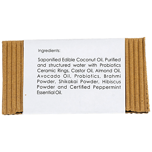 Goli Soda All Natural Probiotics Shampoo Bar - Nourishing, Controls Excess Oil, For Oily Hair, 90 g  