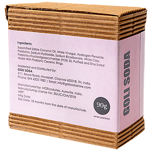 Goli Soda Probiotics Cloth Pad & Diaper Soap - All Natural, Anti Bacterial, Anti Fungal, 90 g  