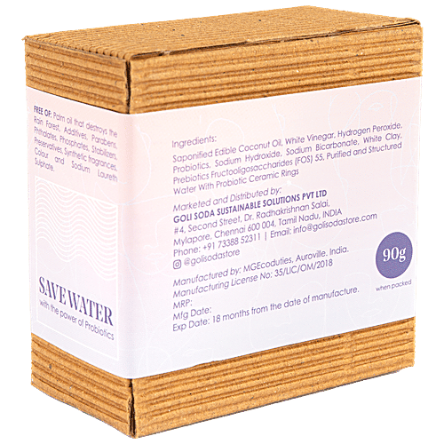 Goli Soda Probiotics Cloth Pad & Diaper Soap - All Natural, Anti Bacterial, Anti Fungal, 90 g  