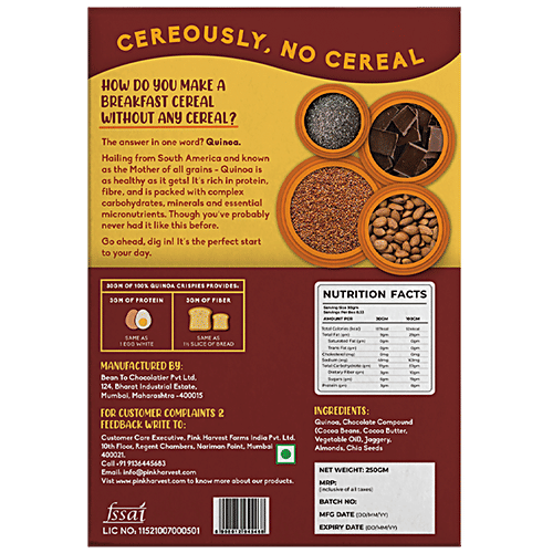 Buy Pink Harvest Farms 100 Quinoa Crispies Jaggery Sweetened