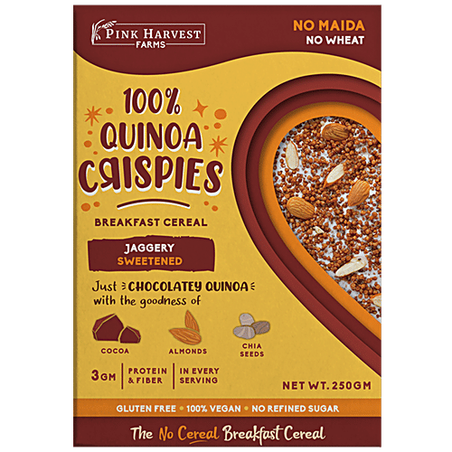 Buy Pink Harvest Farms 100 Quinoa Crispies Jaggery Sweetened