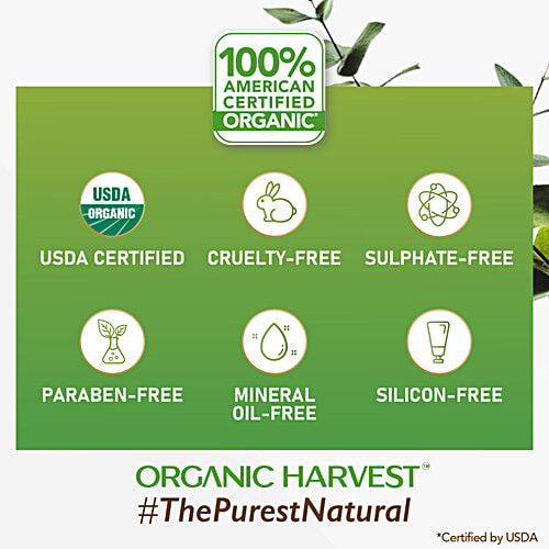 Organic Harvest Vitamin C Day Cream - Acai Berry & Daisy Flower, Skin Whitening & Brightening, Eliminates Scars, Blemishes, 50 g  