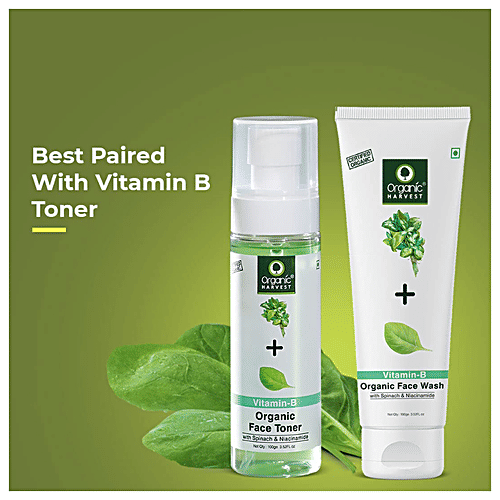 Buy Organic Harvest Organic Face Toner with Spinach and Niacinamide