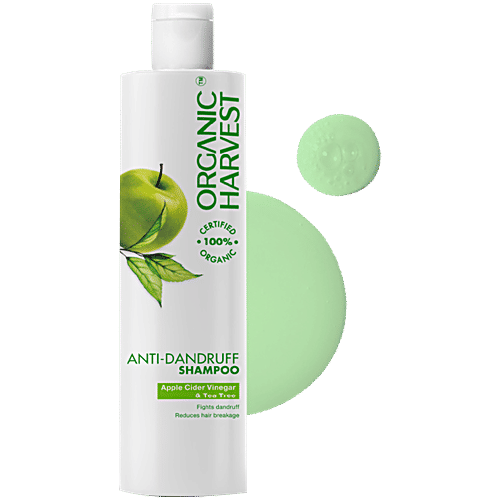 Buy Organic Harvest Anti Dandruff Shampoo Apple Cider Vinegar & Tea