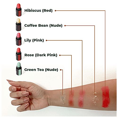 Organic Harvest 5 in 1 Lip Balm - Sunflower Oil & Mango Butter, Lightens Dark Lips, Beeswax Free, 10 g  