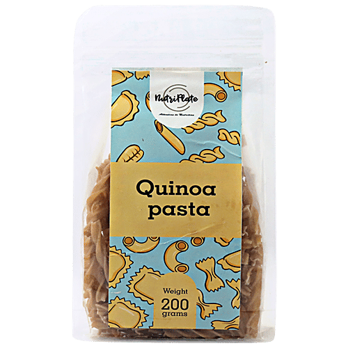 Buy Nutriplate India Quinoa Pasta Rich In Dietary Fibre, Gluten Free