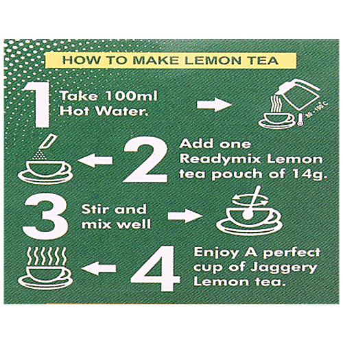 Buy Farmers Family Ready Mix Jaggery Lemon Tea Promotes Weight Loss
