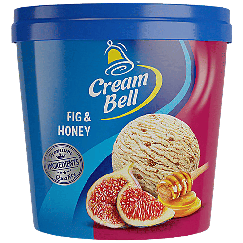 Buy Cream Bell Ice Cream Fig & Honey, Rich & Creamy Online at Best