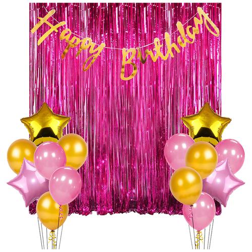 Buy CherishX Decoration Kit - Happy Birthday Letters Cursive