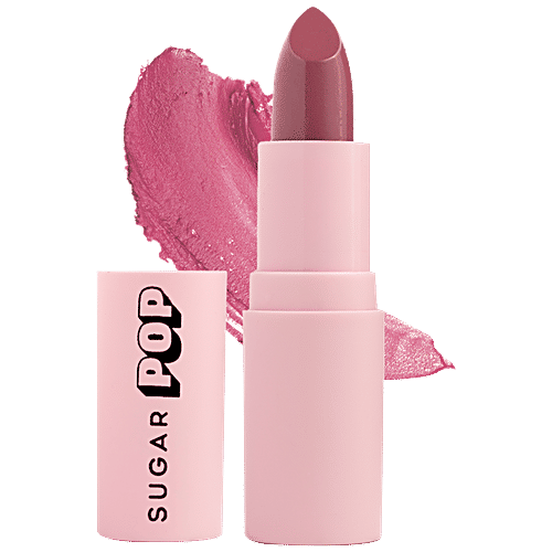 Sugar Pop Matte Lipstick - Enriched With Vitamin E, Long Lasting, Lightweight, Satin Finish, 4.2 g 01 Taupe 
