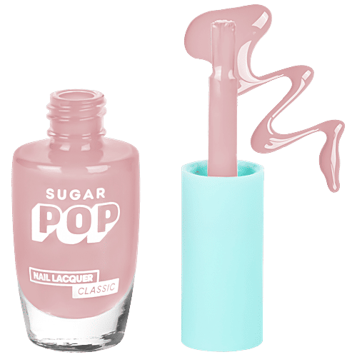 Sugar Pop Nail Lacquer - Classic, Quick-Drying, Rich Pigments, Glossy Finish, 10 ml 01 Spring Bloom 