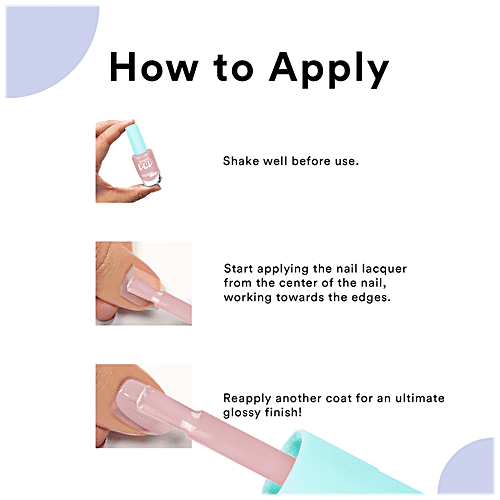 Sugar Pop Nail Lacquer - Classic, Quick-Drying, Rich Pigments, Glossy Finish, 10 ml 01 Spring Bloom 