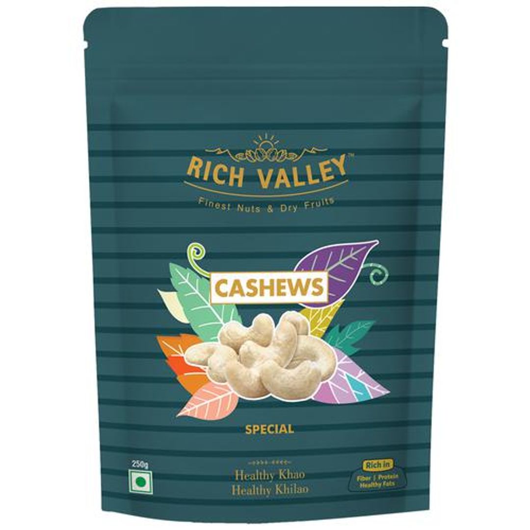 Rich Valley Cashews Special - Improves Brain Function, 250 g 