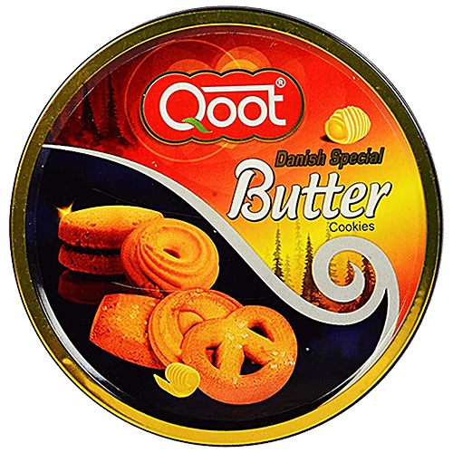 Buy Qoot Danish Butter Cookies Premium Quality, Handmade, Perfect For