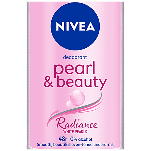 Nivea Women Deodorant Roll On - Pearl & Beauty Radiance for Eventoned Smooth & Beautiful Underarms, 50 ml  